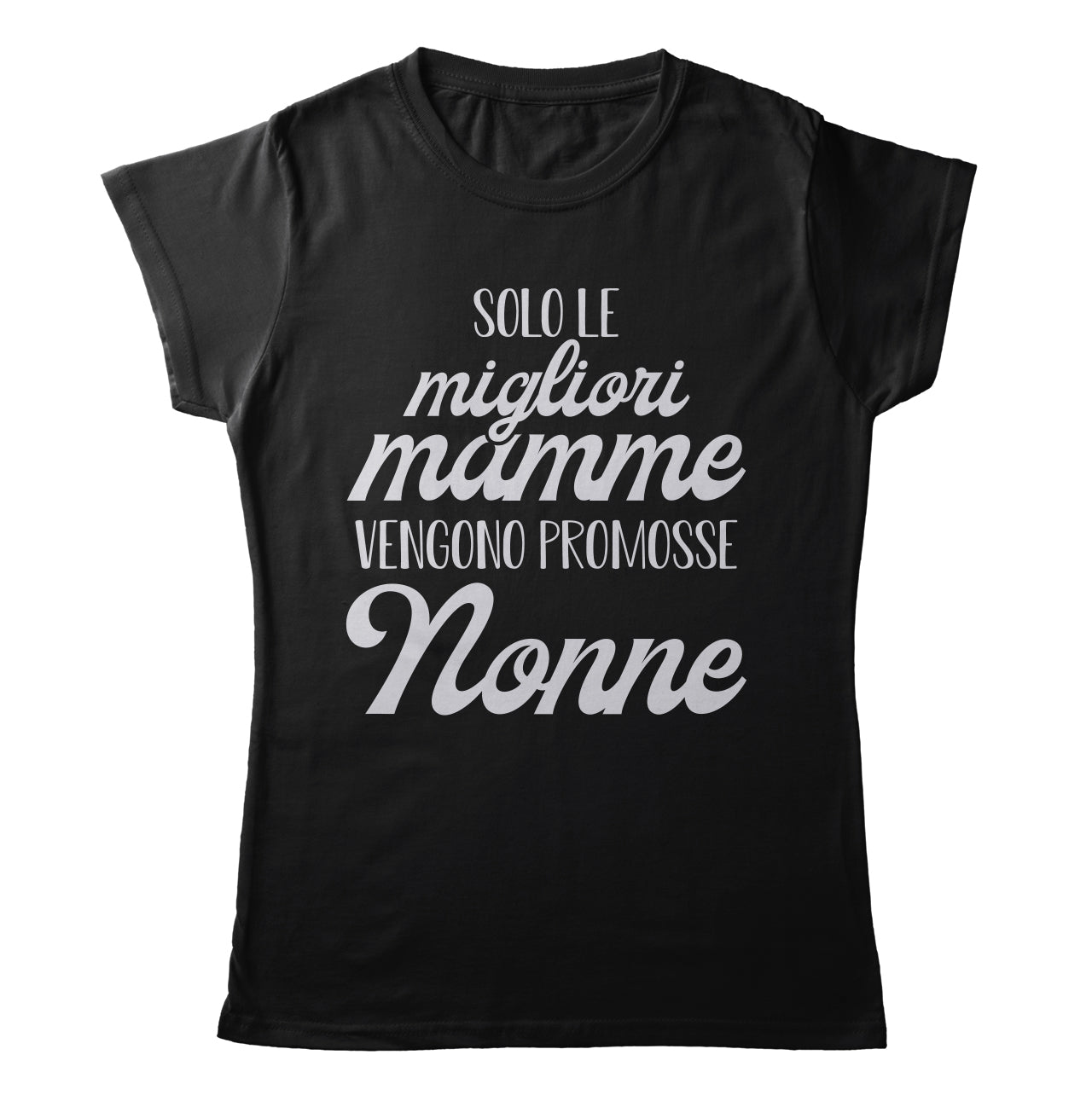 TeesBlitz T Shirt divertente Solo le migliori mamme vengono promosse nonne tee21 049