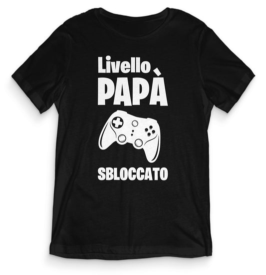 TeesBlitz T-Shirt Uomo - Livello papà - tee23-16