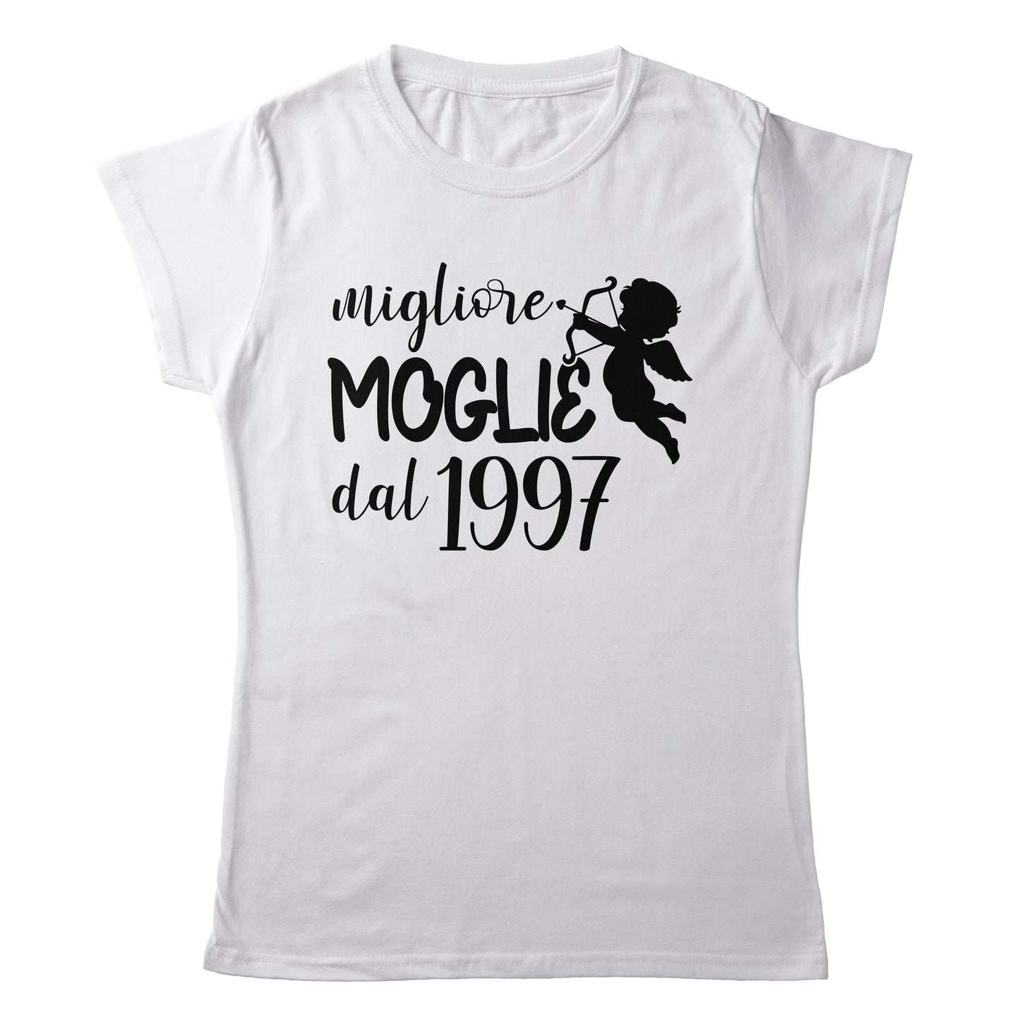 TeesBlitz T-Shirt Donna - Miglior Moglie - tee23-21