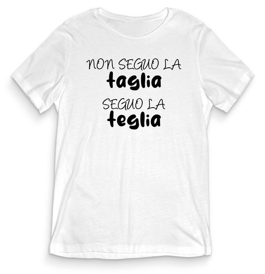 T-shirt Divertente - SEGUO LA TEGLIA - tee24-004