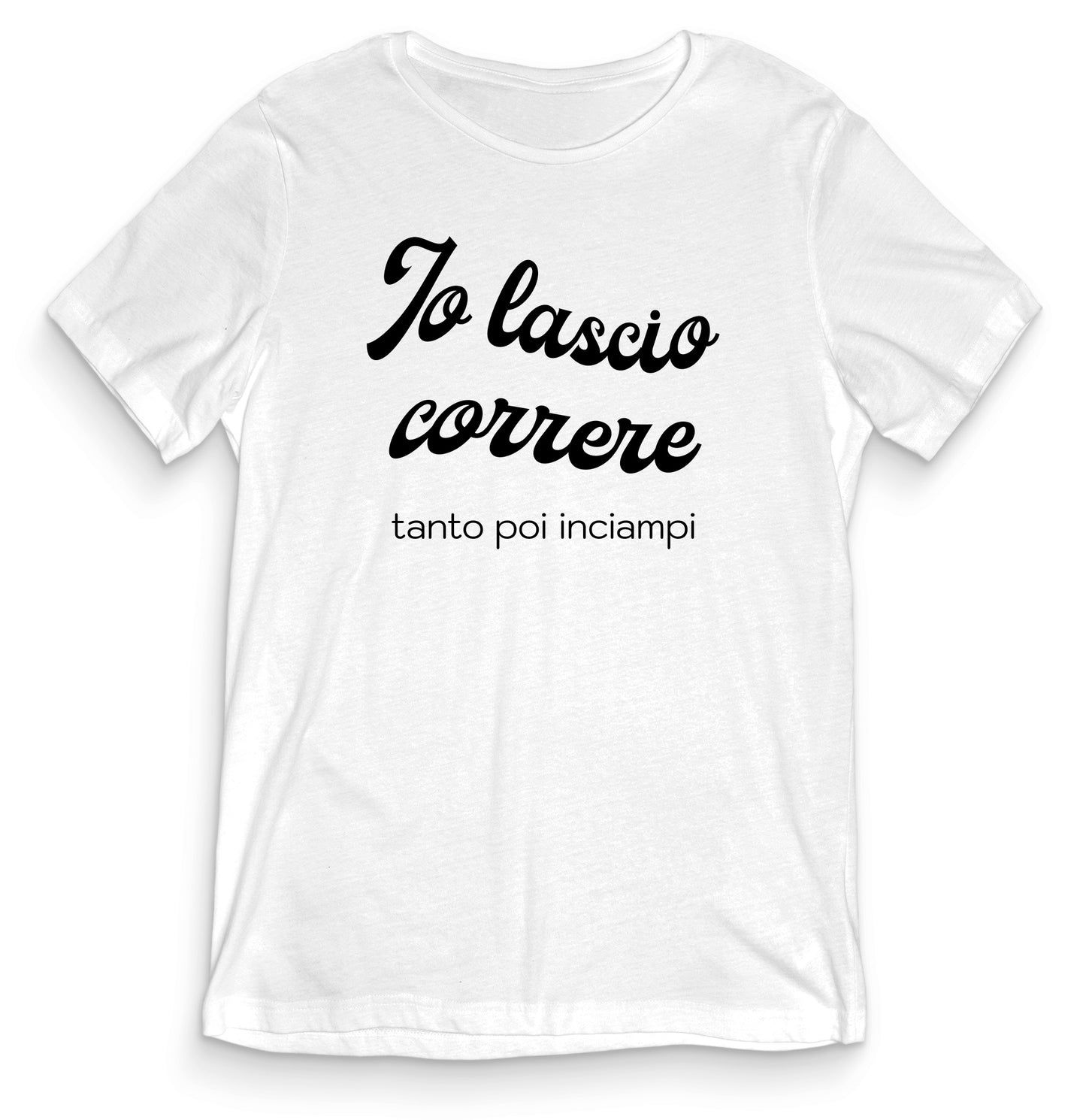 T-shirt Divertente - IO LASCIO CORRERE - tee24-016