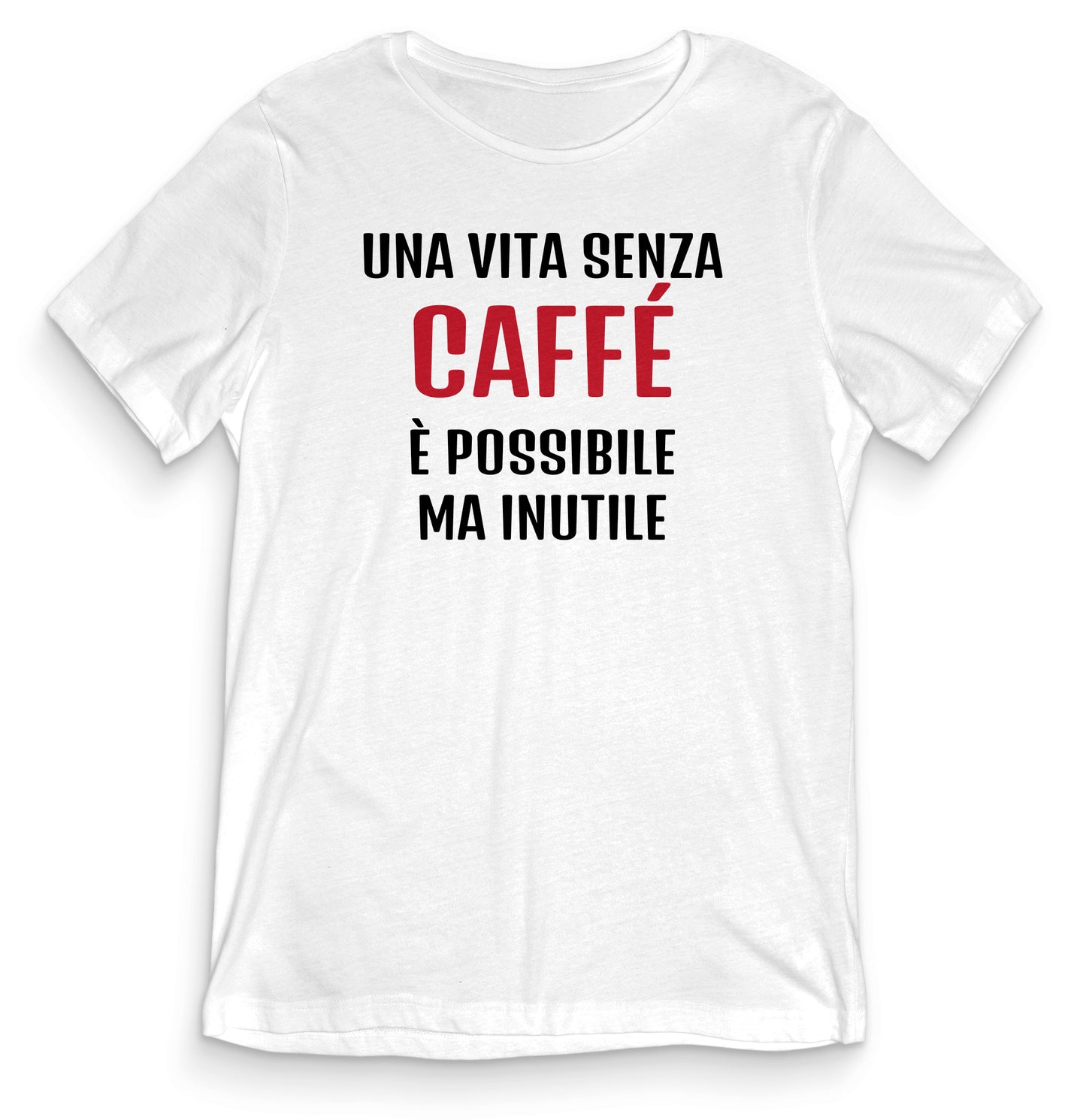 T-shirt Divertente - CAFFÈ - tee24-029