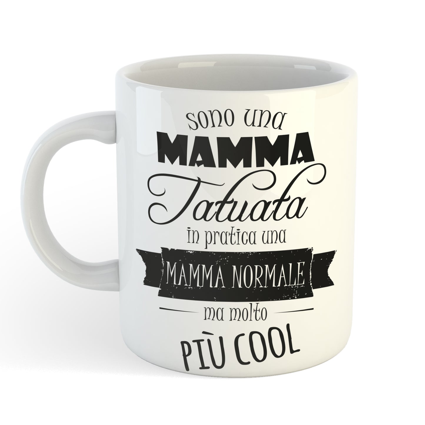 Tazza Mug Festa della Mamma - Sono una mamma tatuata