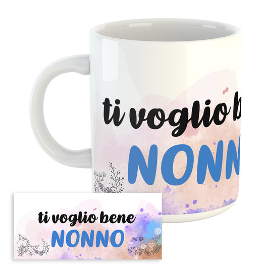 Tazza Mug Festa dei Nonni - Ti voglio bene nonno