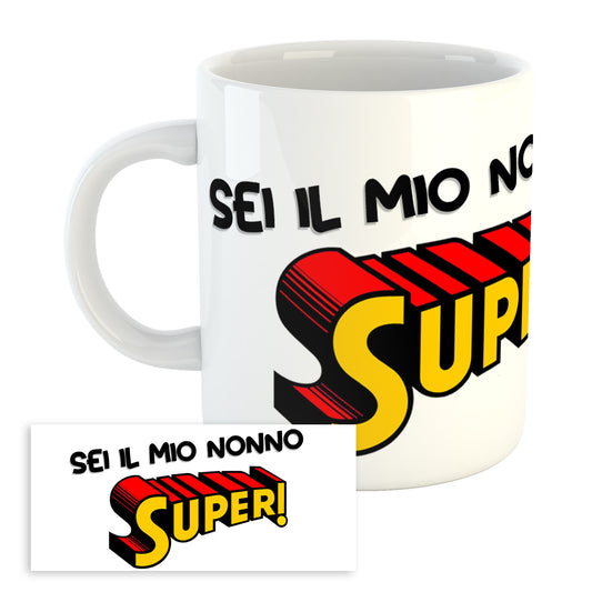 Tazza Mug Festa dei Nonni - Sei il mio nonno super