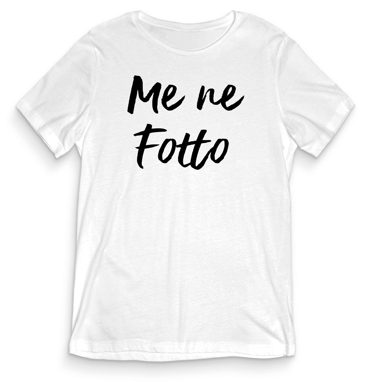 TeesBlitz T-Shirt divertente - Me ne fotto - tee21-024