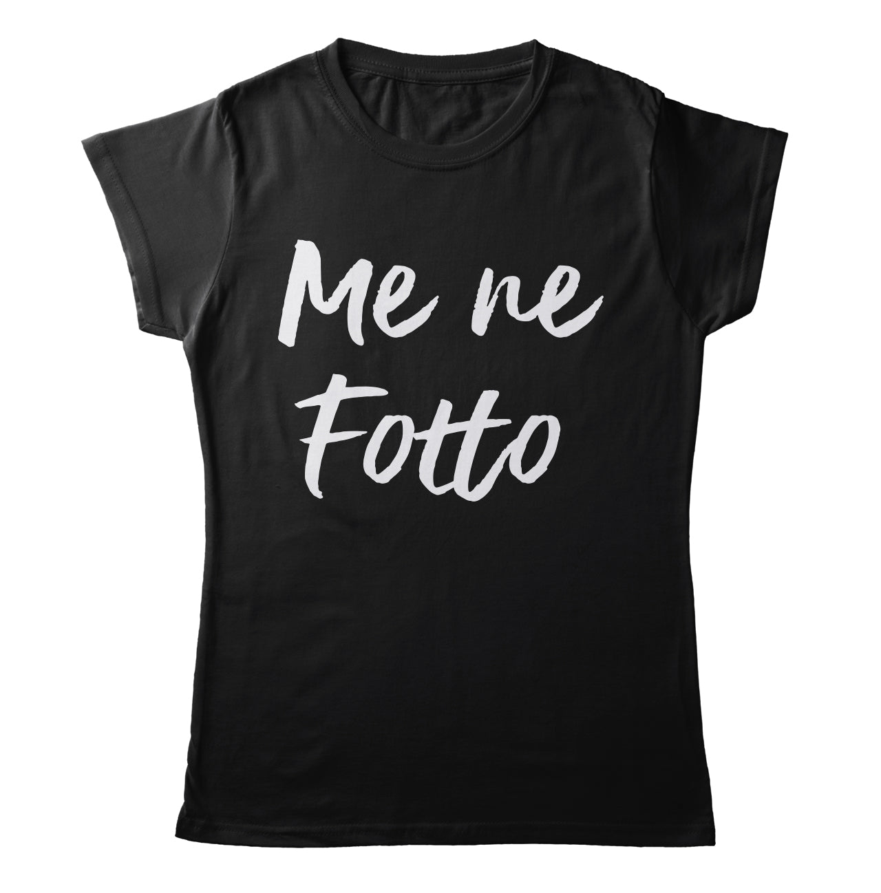 TeesBlitz T-Shirt divertente - Me ne fotto - tee21-024