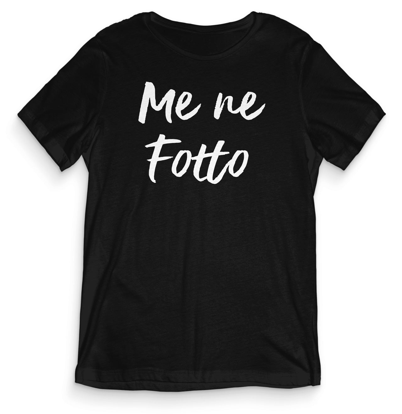 TeesBlitz T-Shirt divertente - Me ne fotto - tee21-024