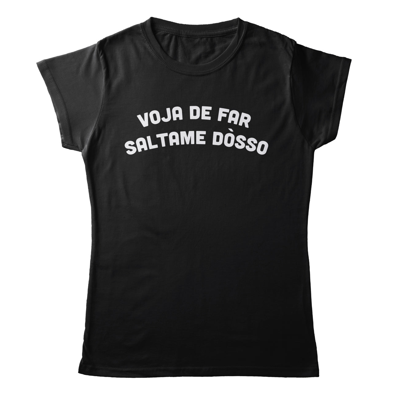 TeesBlitz T-Shirt divertente - Voja de far saltame dòsso - tee21-027