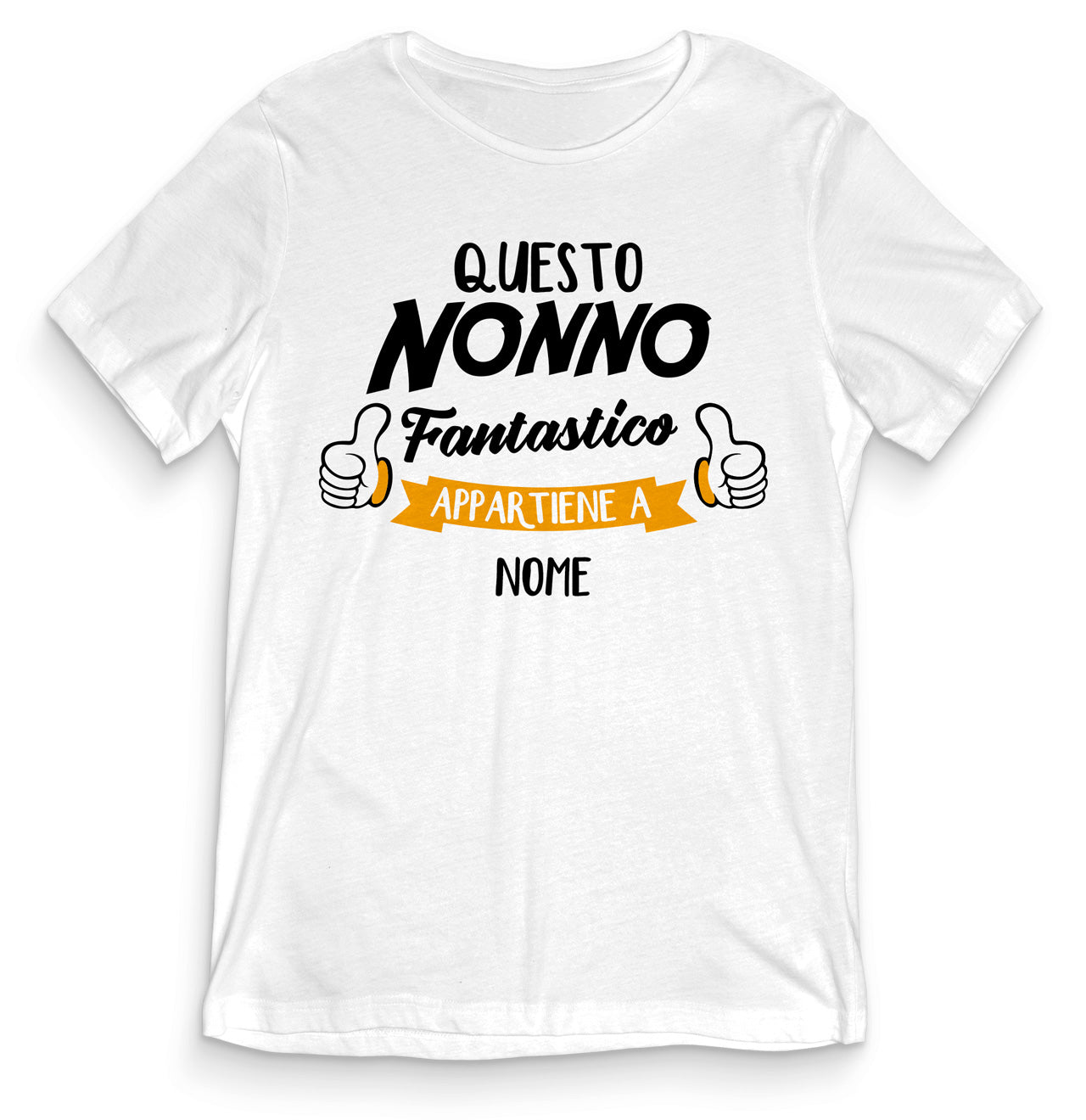 TeesBlitz T-Shirt divertente - Questo nonno fantastico appartiene a (NOME) - tee21-048